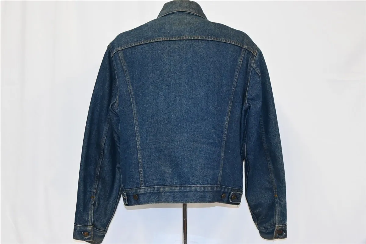 80s Levi's Blanket Lined Type 3 Trucker Denim Jacket Large