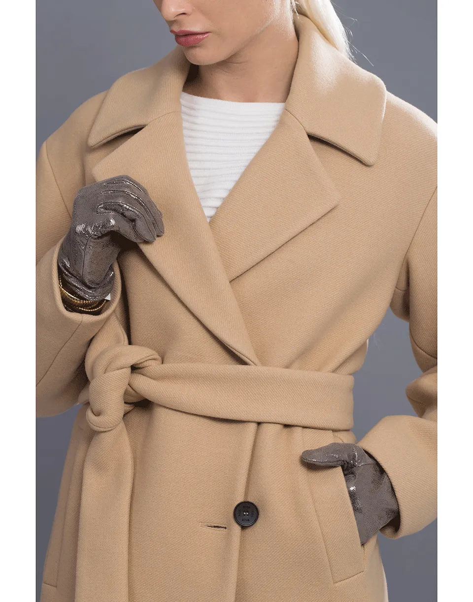 Cappotto Self Belt Coat