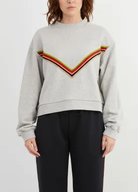 Chevron Rib Sweatshirt