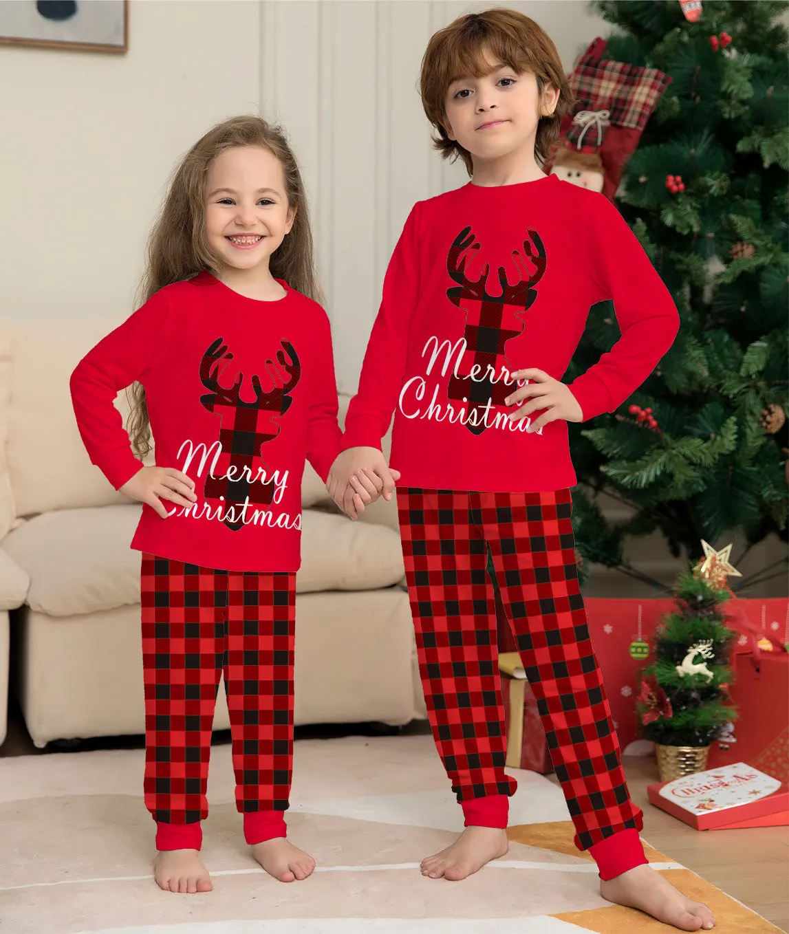 Christmas Family Matching Lounging Set  - Dad, Mom, Baby, Child, Dog.