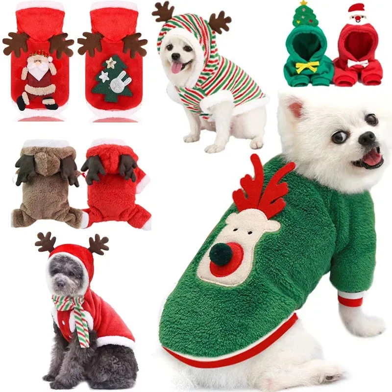 Christmas Inspired Pet Costumes