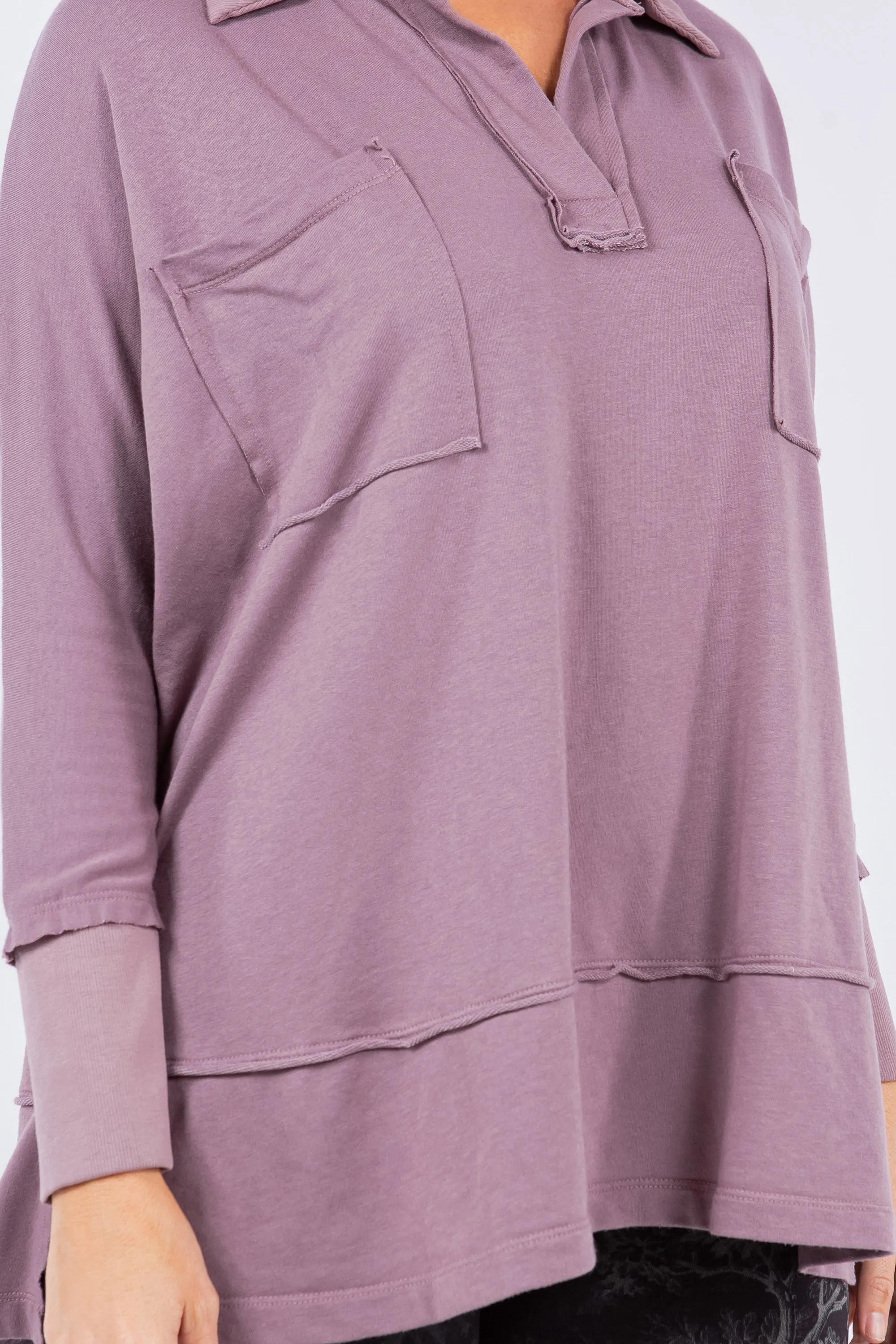 Collared Dual Pocket Tunic