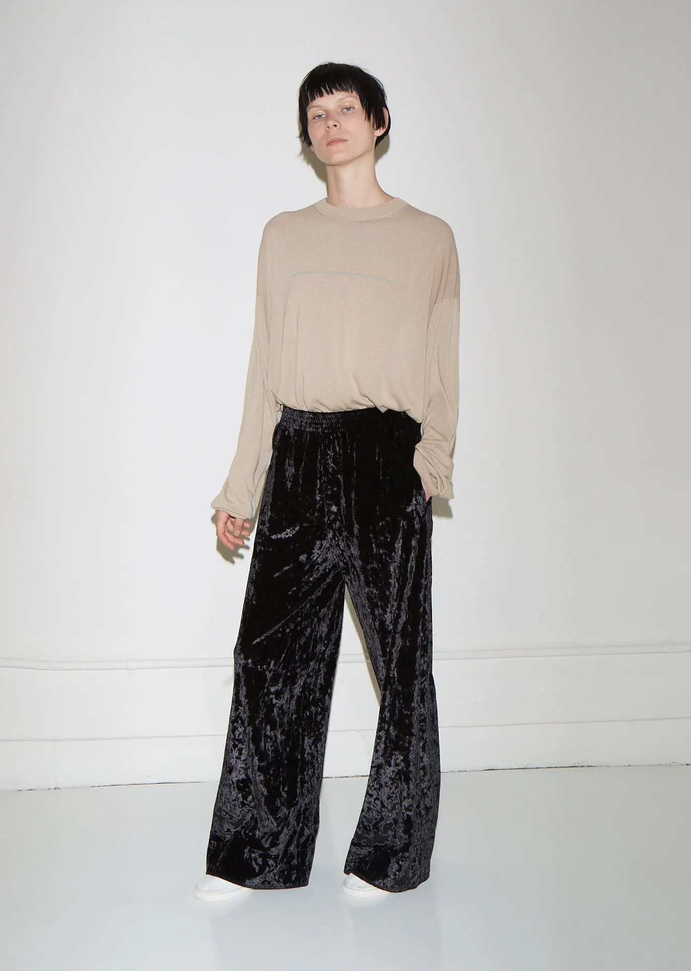 Crushed Velvet Pants