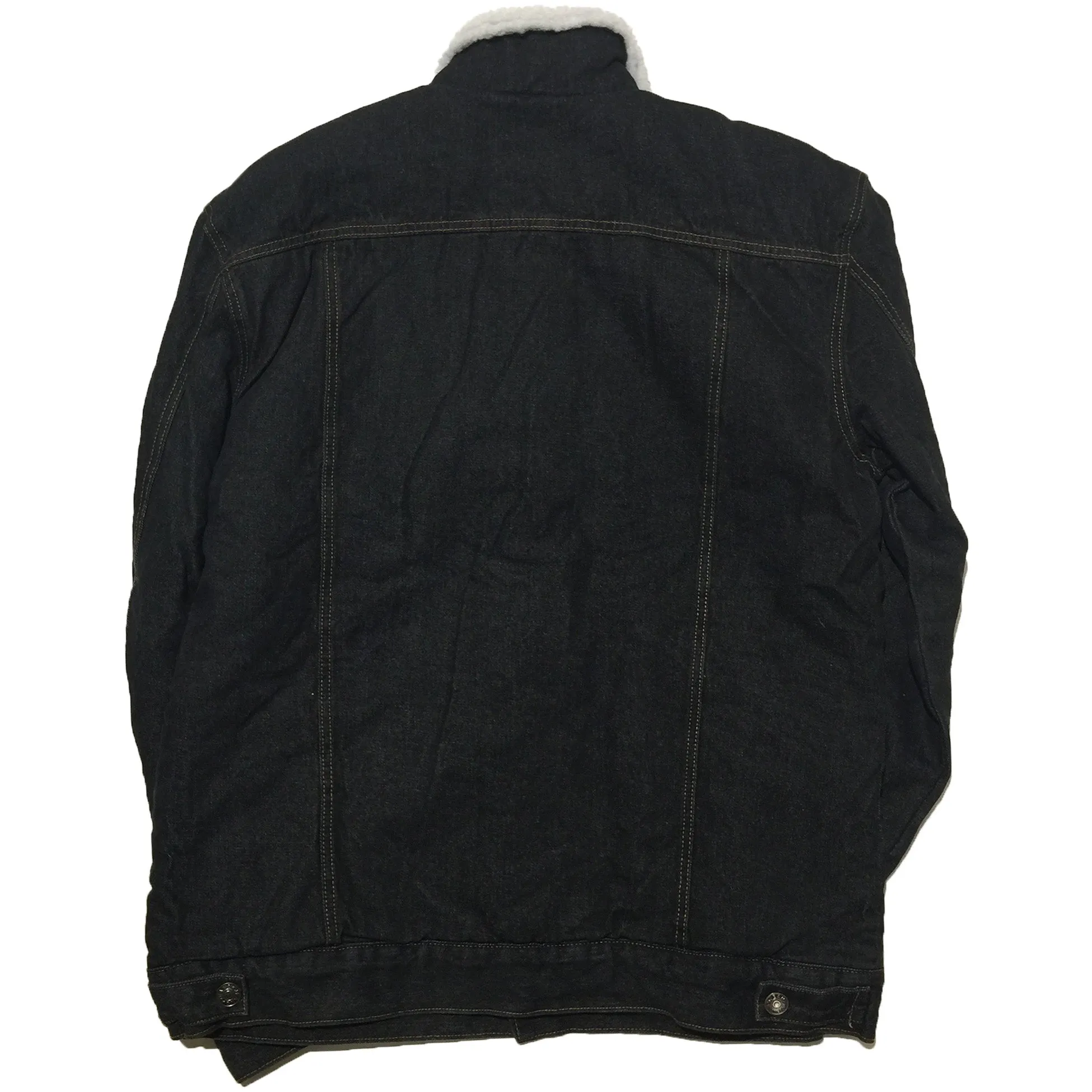 Denim Jacket with Fleece Lining