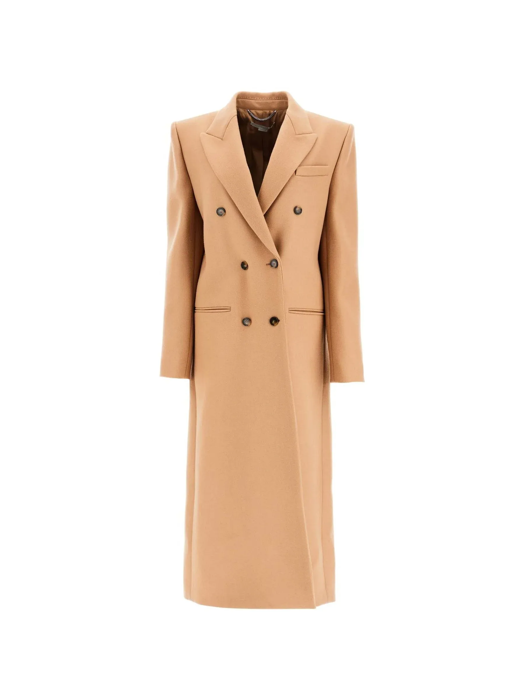 Double-Breasted Wool Coat