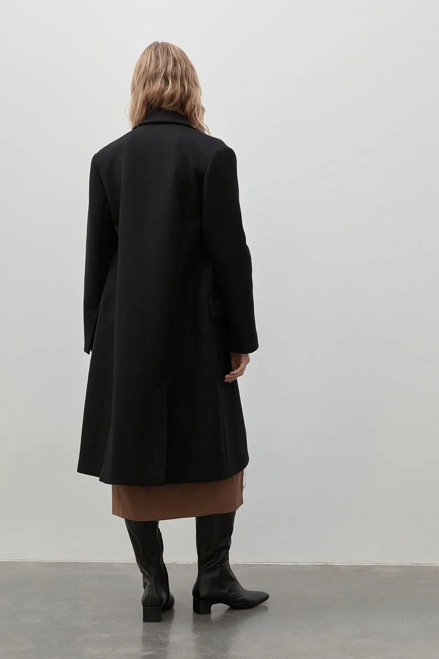 Double Breasted Wool Coat