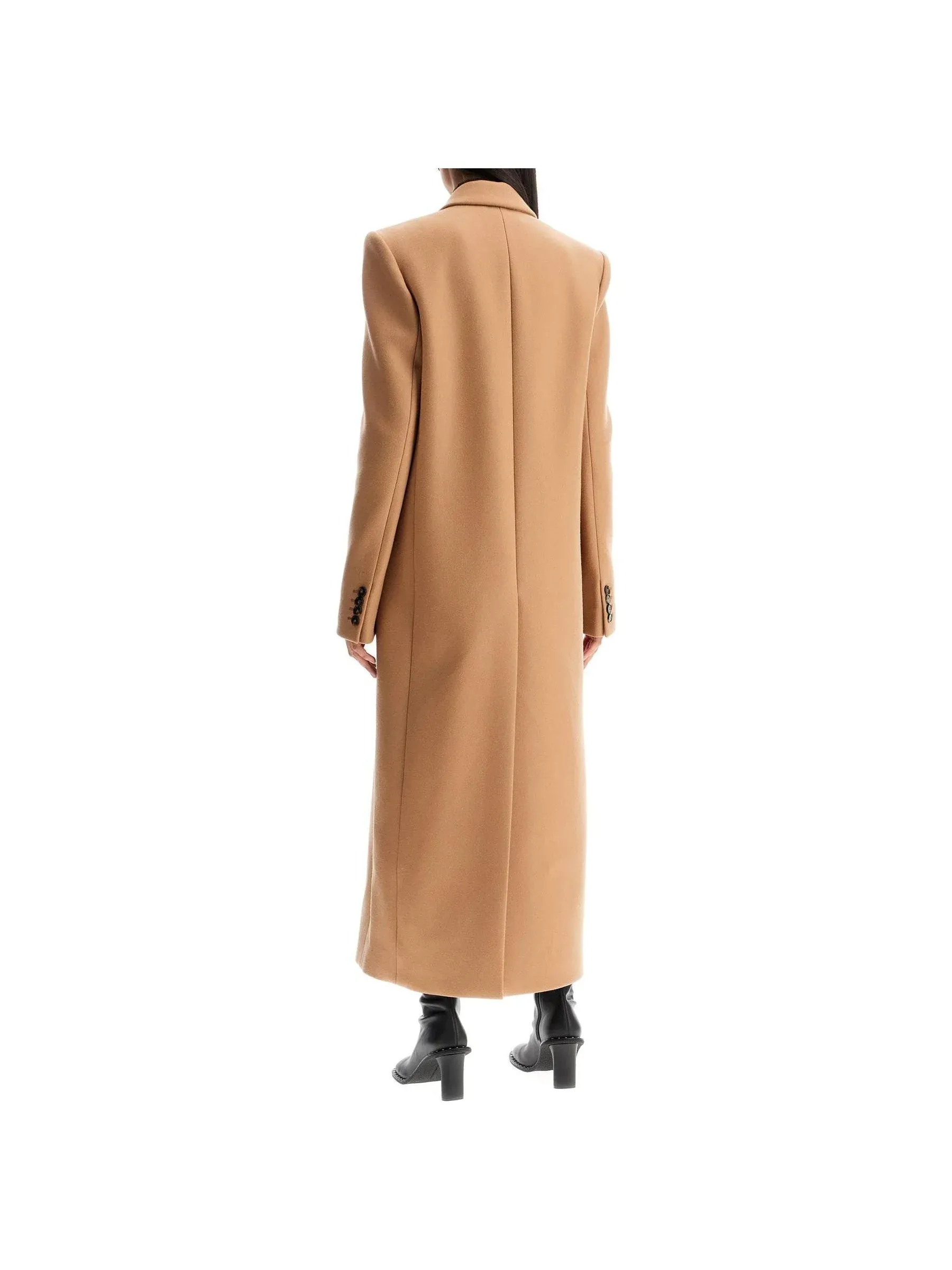 Double-Breasted Wool Coat