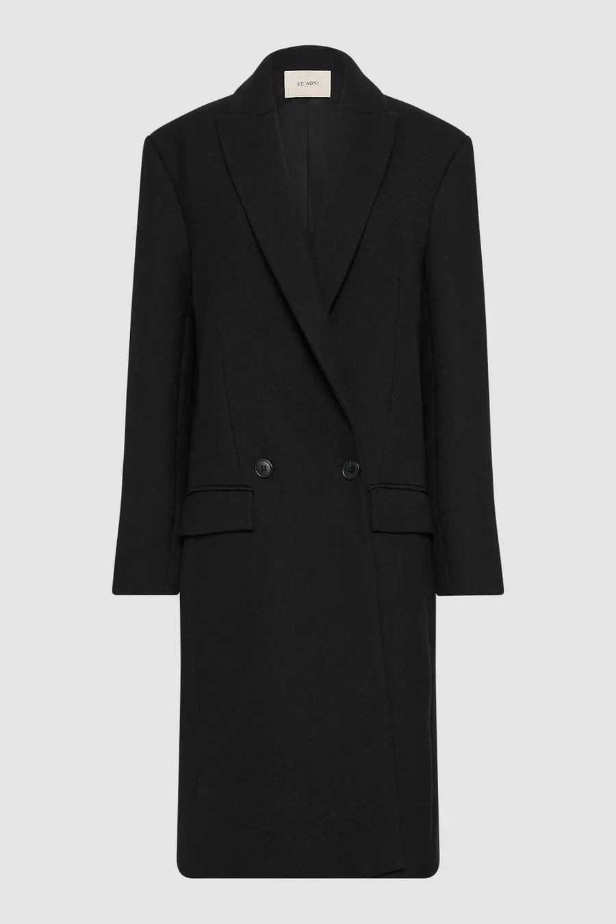 Double Breasted Wool Coat