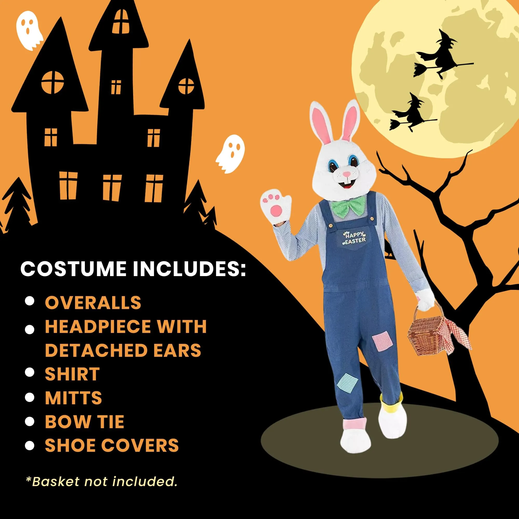 Happy Easter Bunny Adult Costume