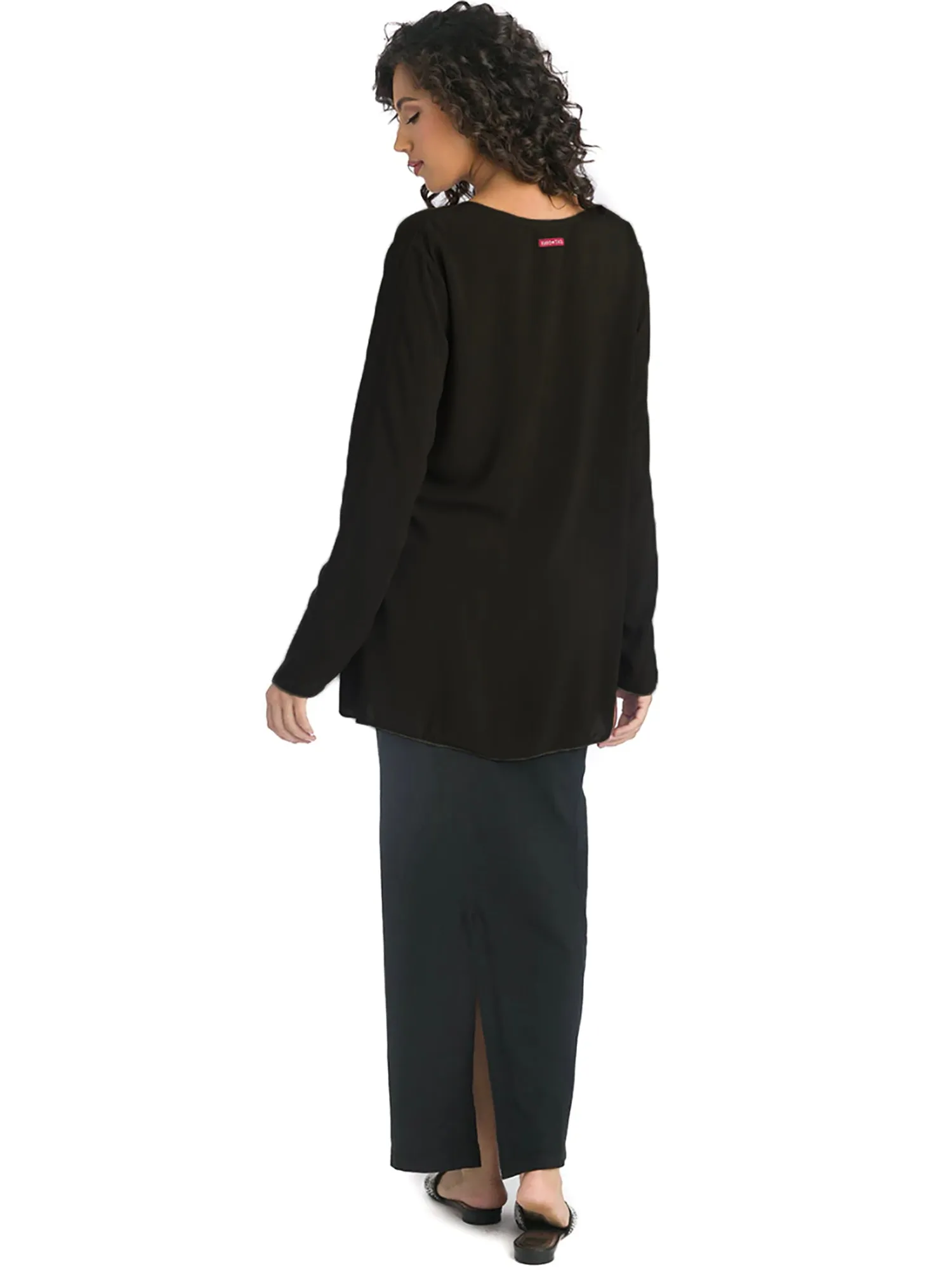 Hard Tail Long Sleeve Flowy Tunic (Style RV-02)