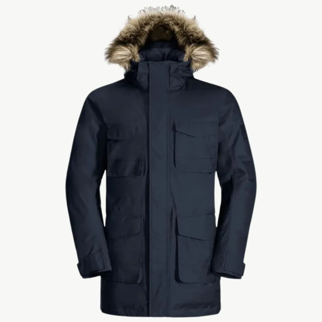 jack wolfskin Winterfrost Down Parka Men's Waterproof Jacket