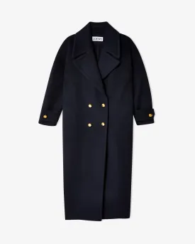 Loewe - Women's Pebble Coat - (Midnight)