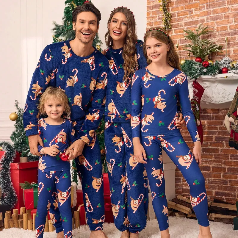 Long Sleeve Snug Fit Family Matching Set