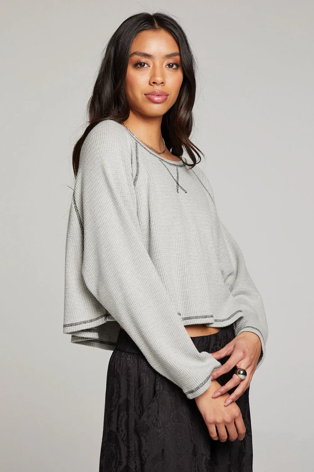 Lucy Heather Grey Long Sleeve