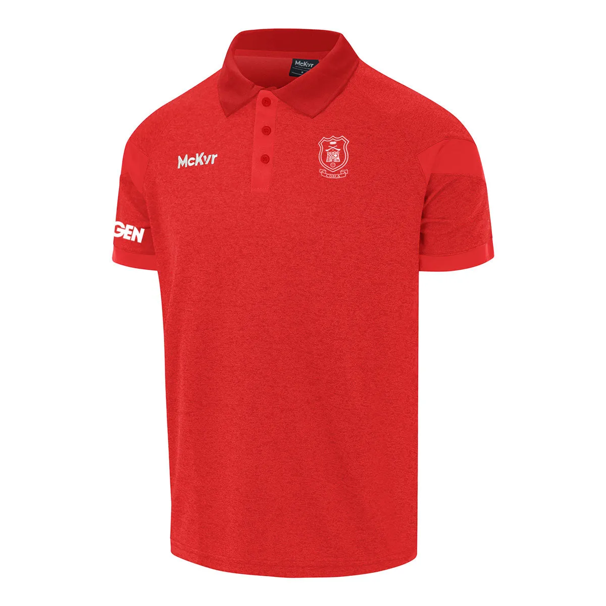 Mc Keever Cuala GAA Core 22 Polo Top - Adult - Red