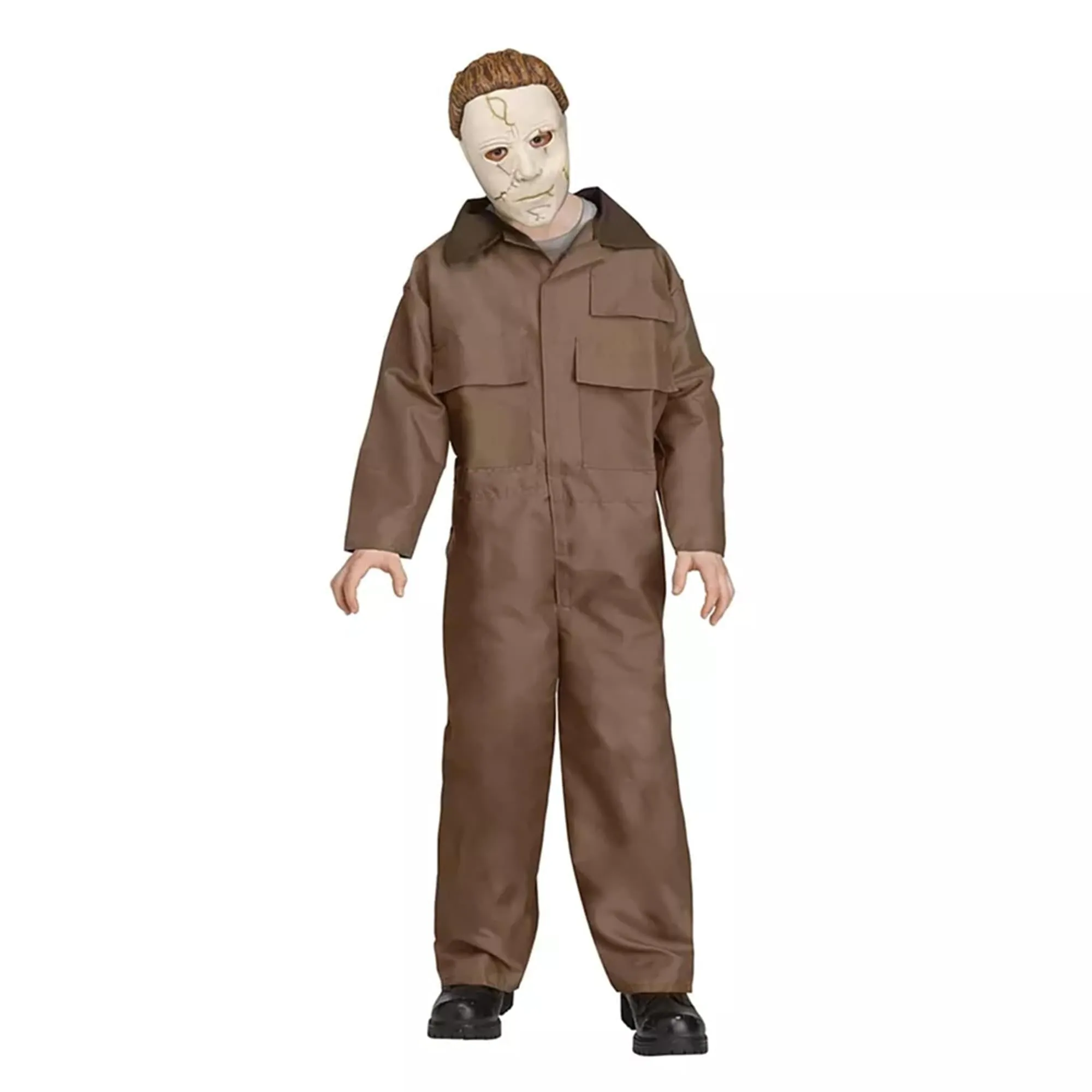 Michael Myers Costume With Memory Flex Mask Child