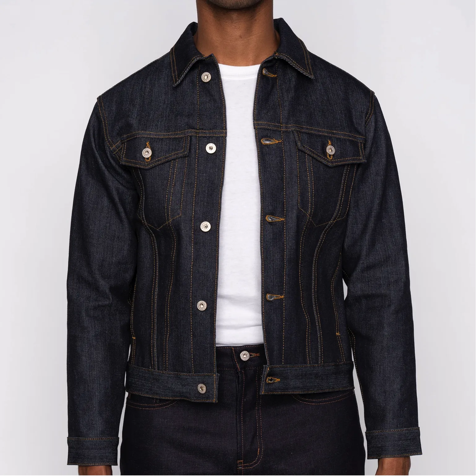 Naked & Famous LHT Selvedge Lined Denim Jacket - Indigo