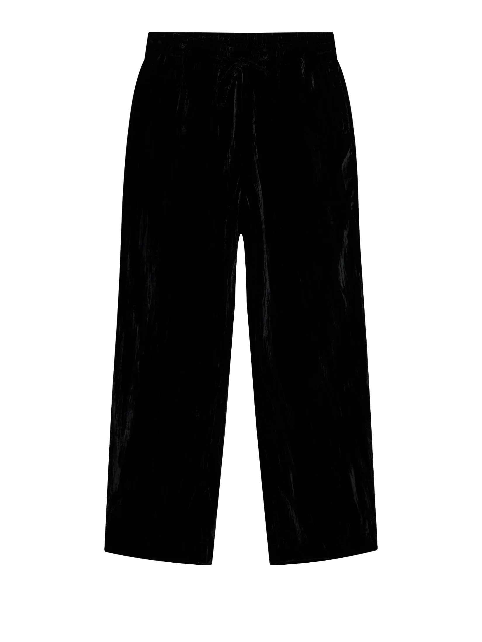 Noah Wide Velvet Pants / Black