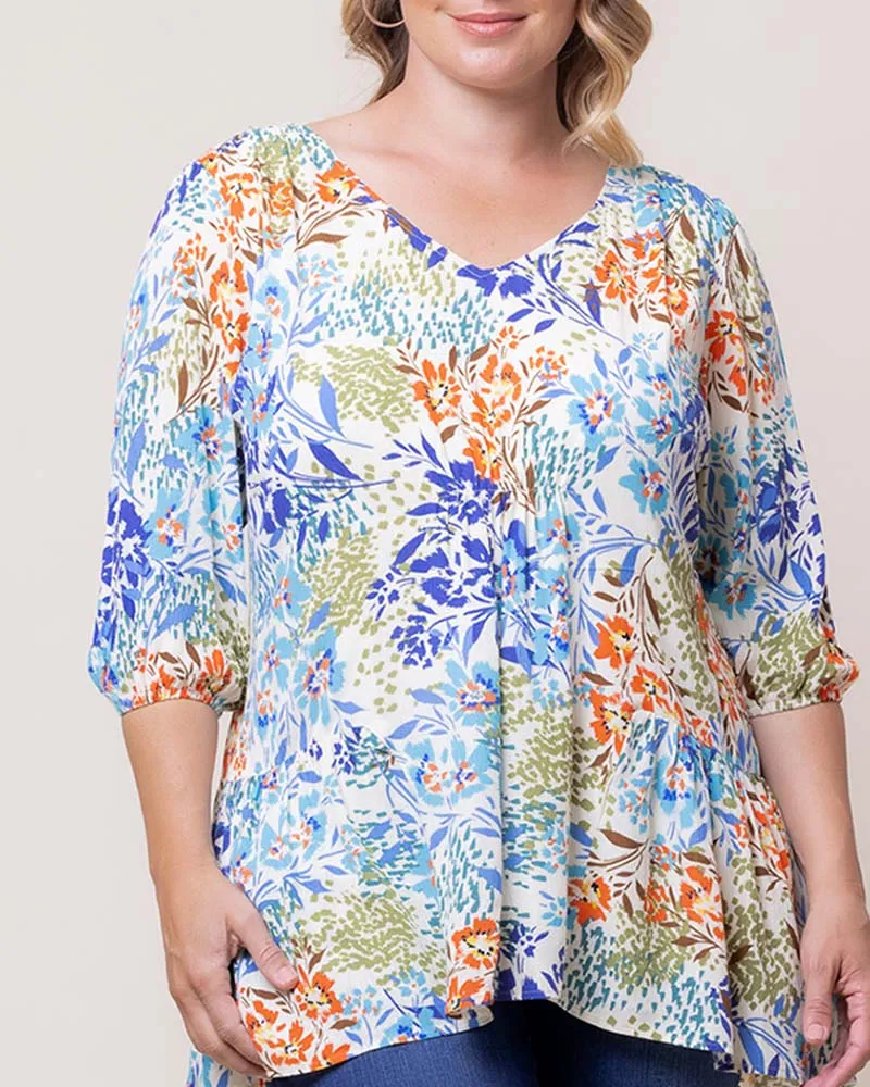 Oasis Flowy Swing Tunic Top - Sale!