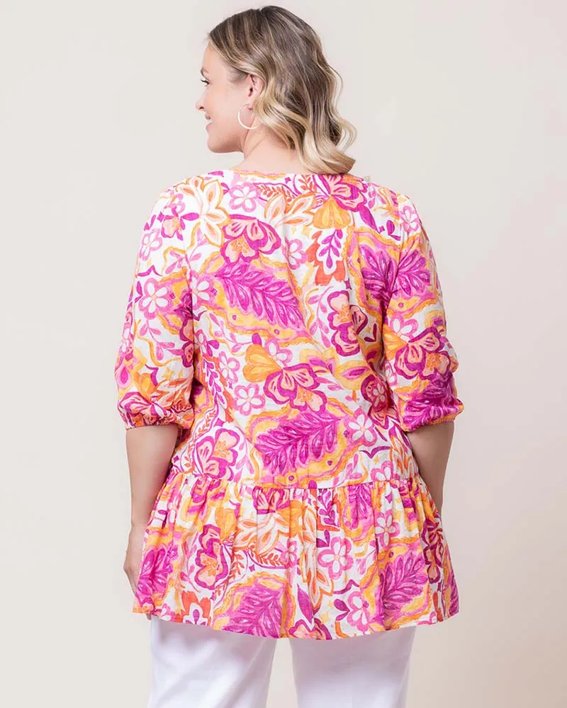 Oasis Flowy Swing Tunic Top - Sale!