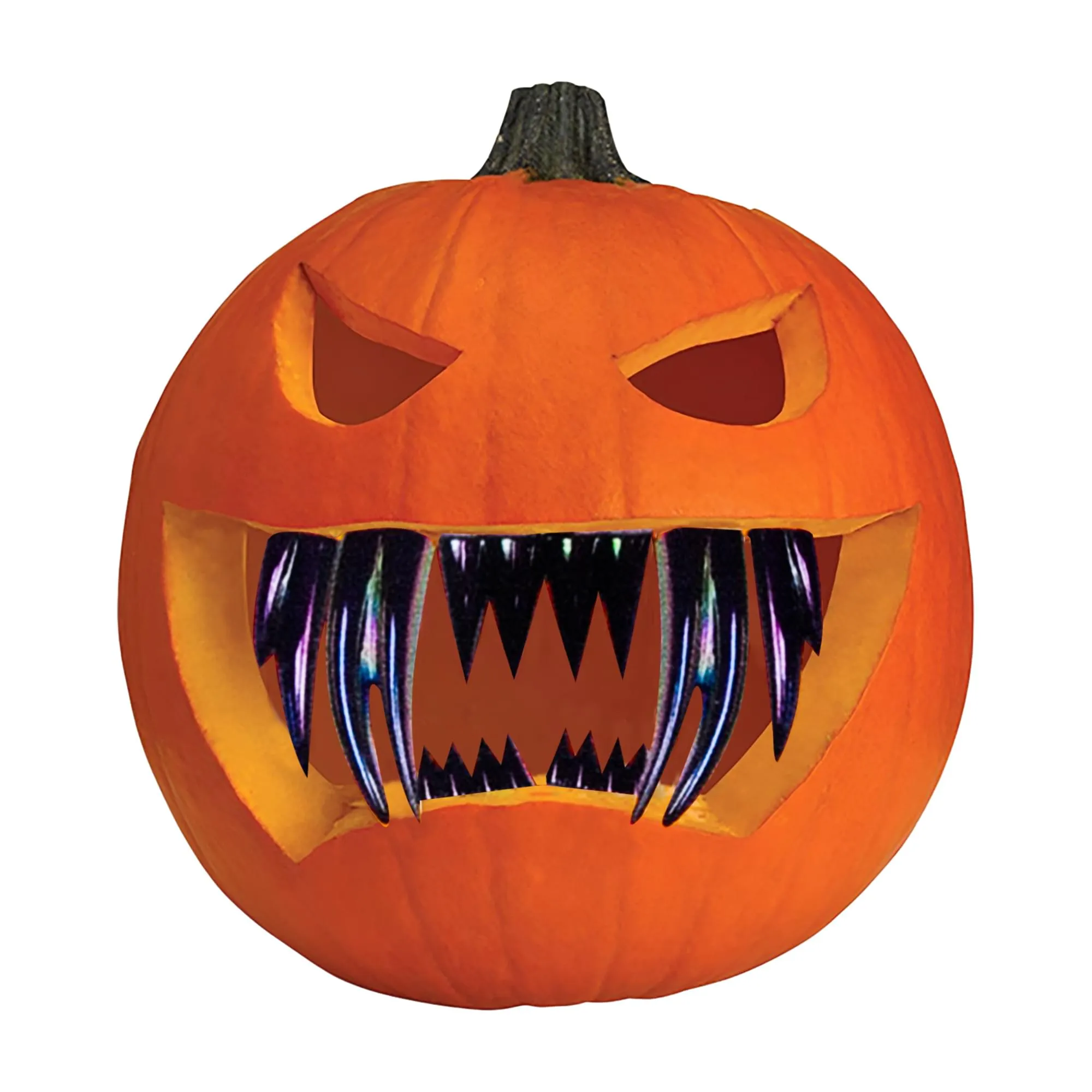 Oil Slick Pumpkin Decorating Teeth | Fangs