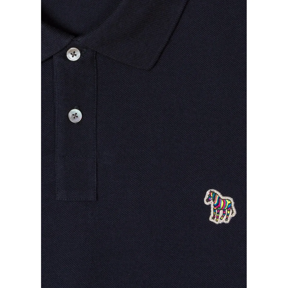 PS Paul Smith Zebra Regular Fit Polo Shirt S2-24 49 DK NAVY