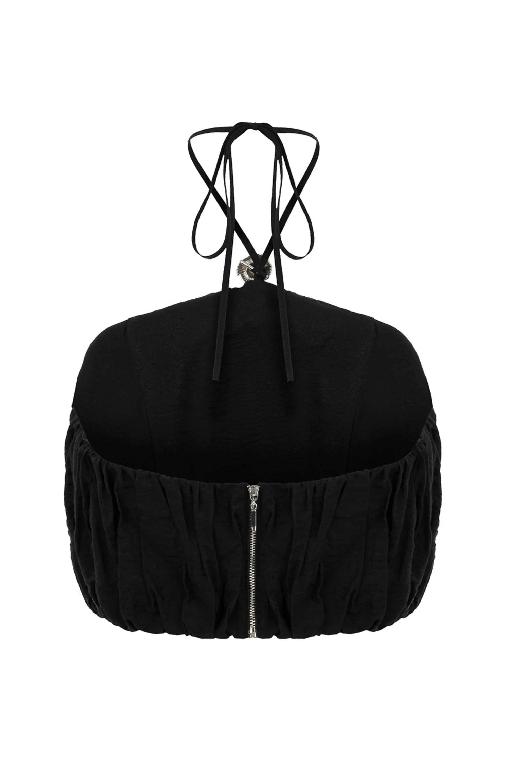 Ruffled Crop Top (Final Sale)