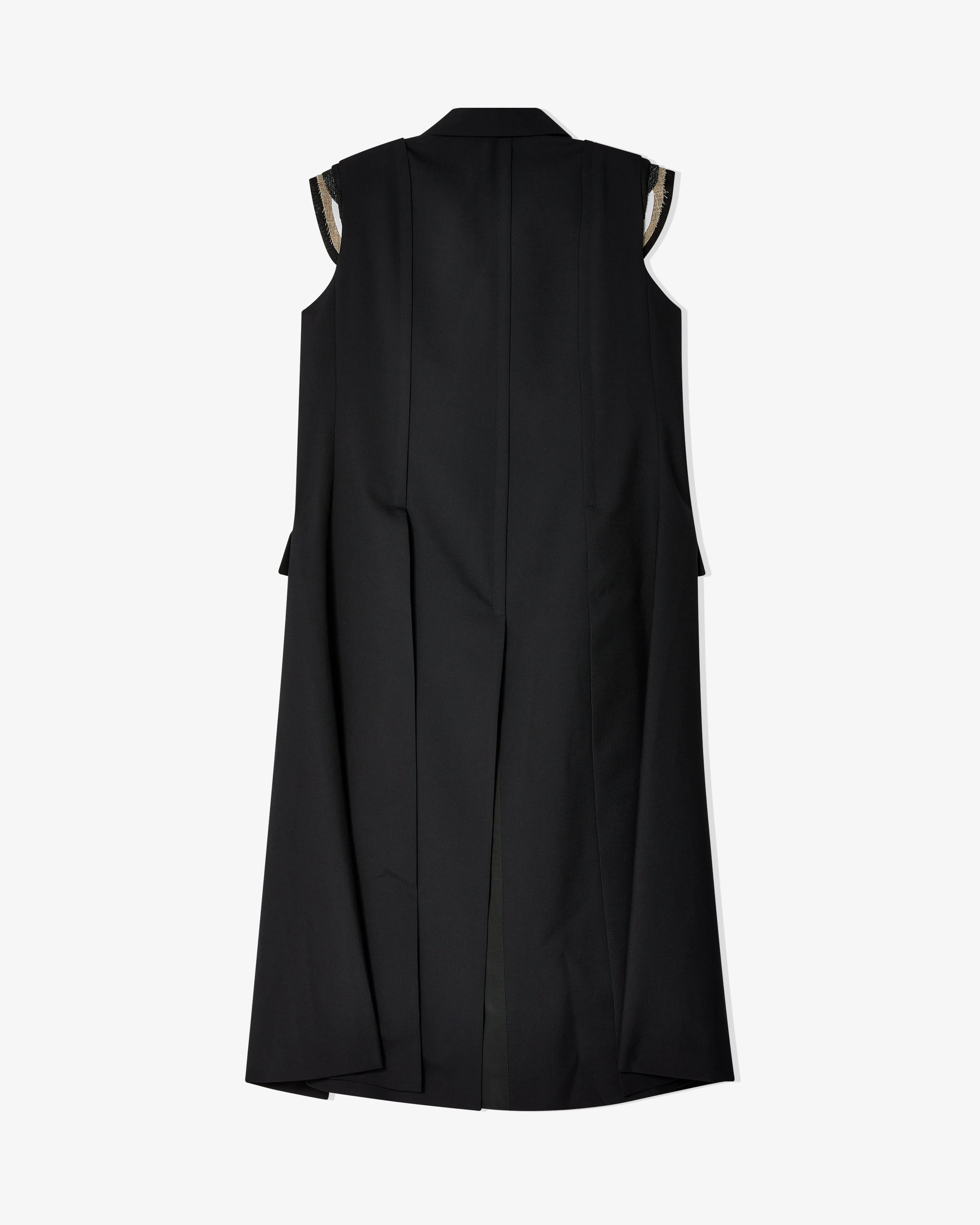 Sacai - Women's Sleeveless Coat - (Black)