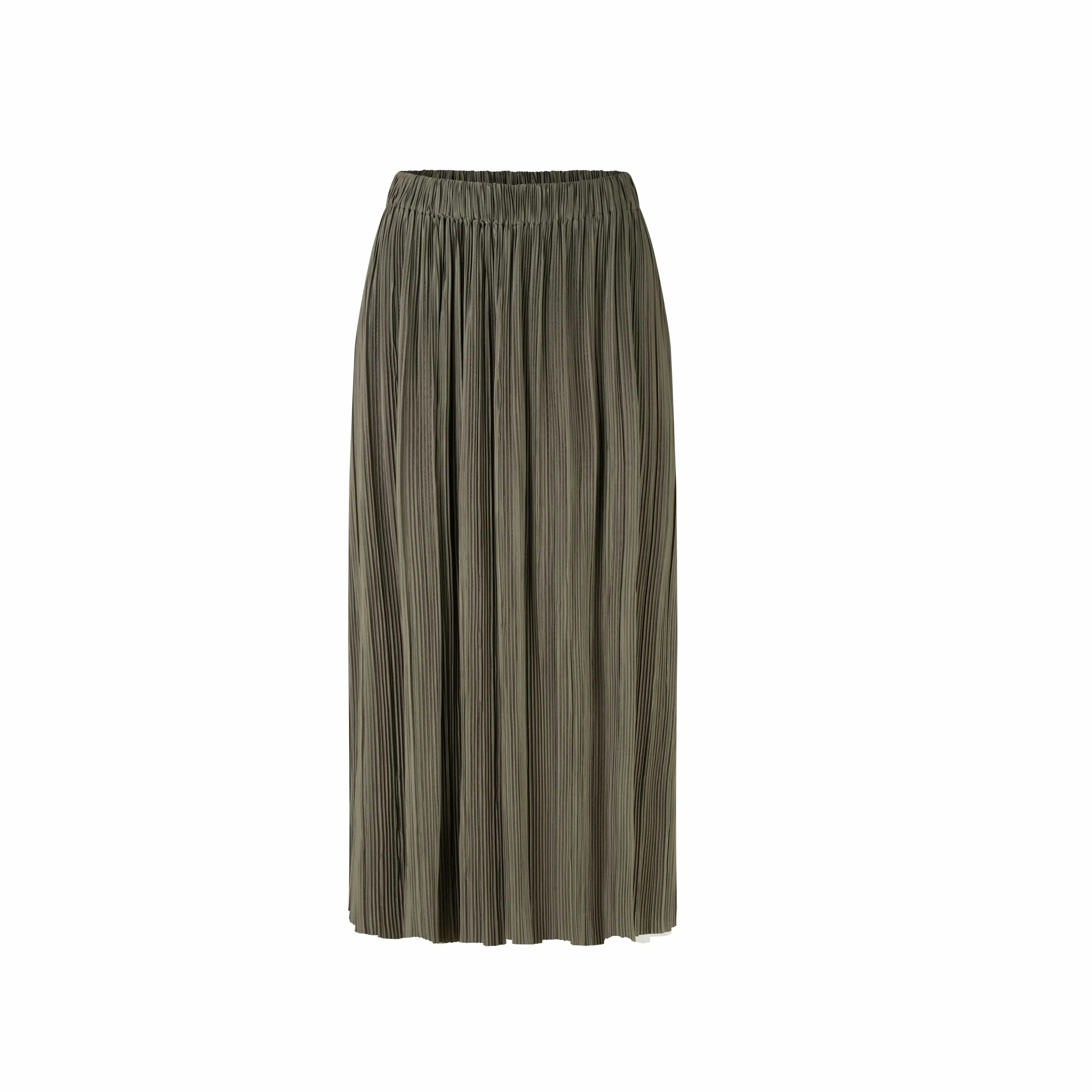 Samsøe Samsøe Uma Midi Skirt Dark Brindle