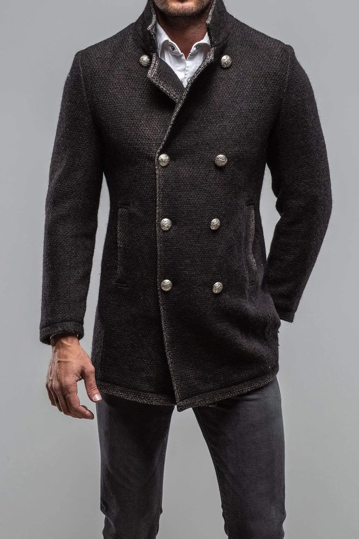 St. Christoff Jacket In Charcoal