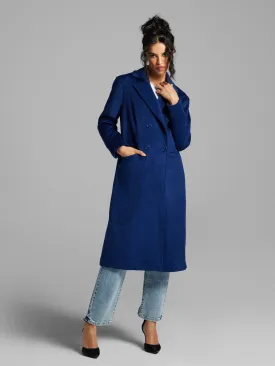 Triana Double-Breasted Wool-Blend Coat