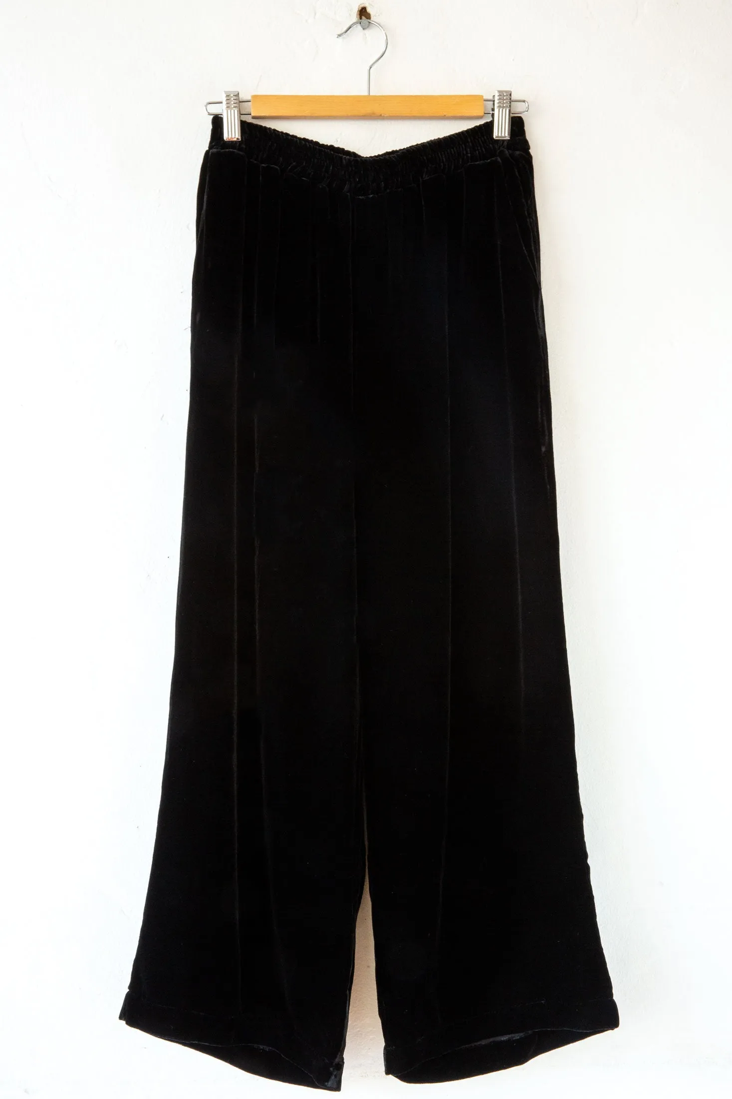 Velvet Wide Leg