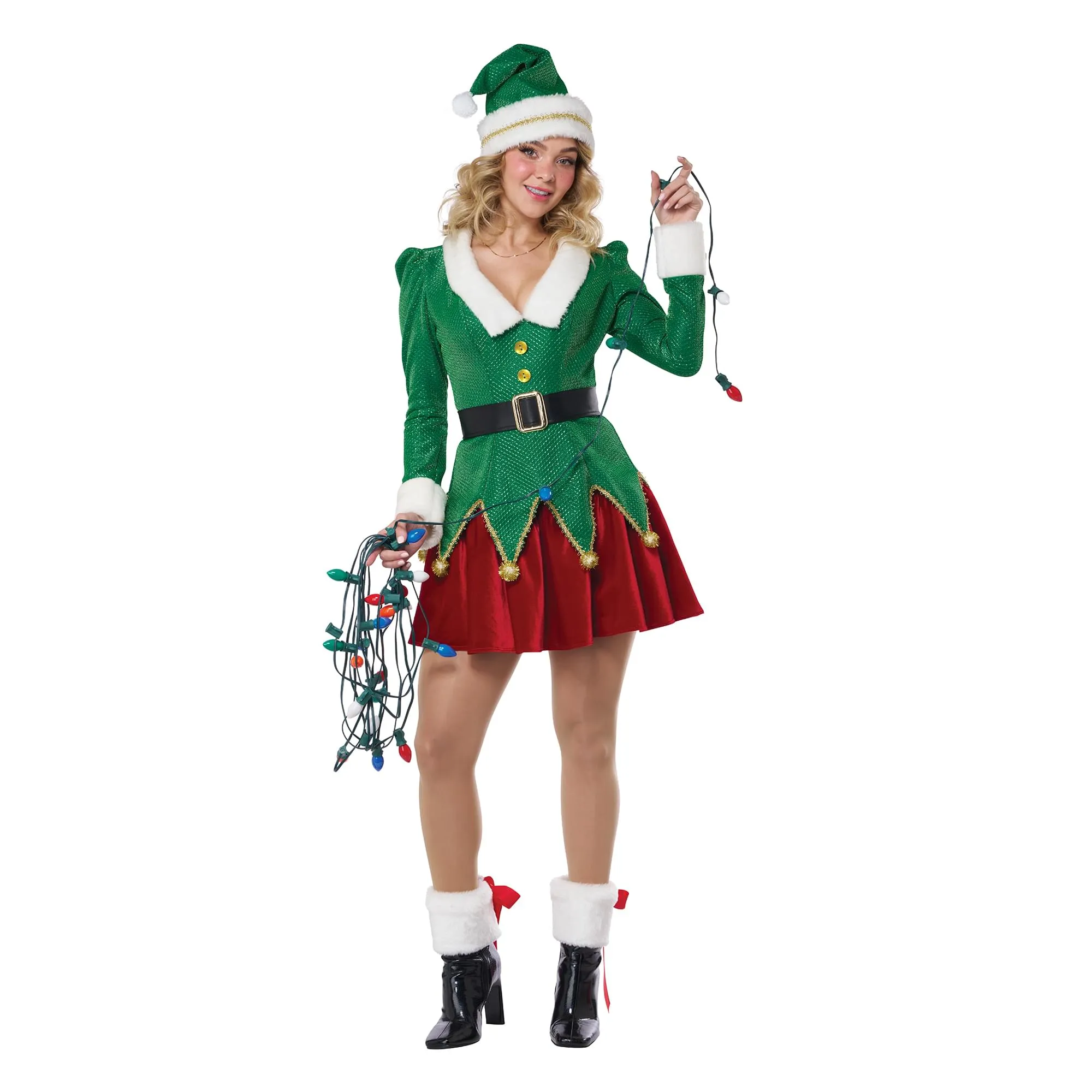 Very Merry Elf Adult Costume