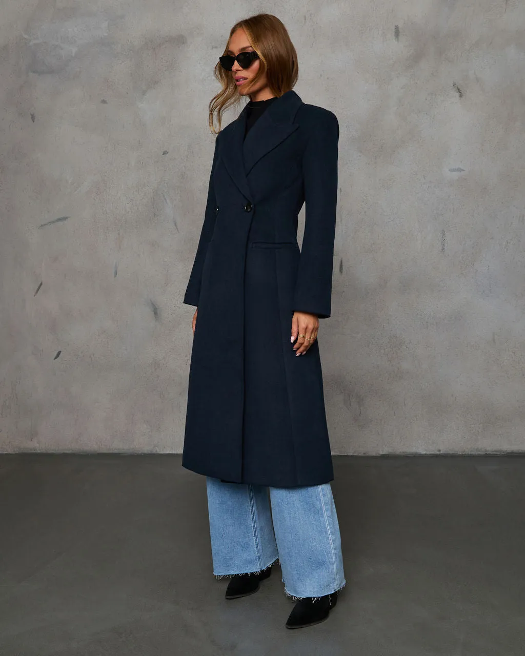 Winston Blazer Wool Coat