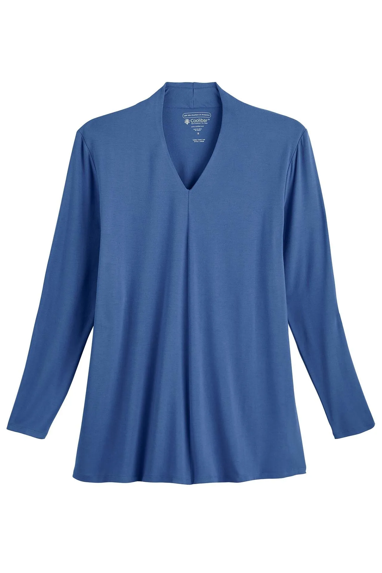 Women's Thera Tunic Top | Contemporary Blue