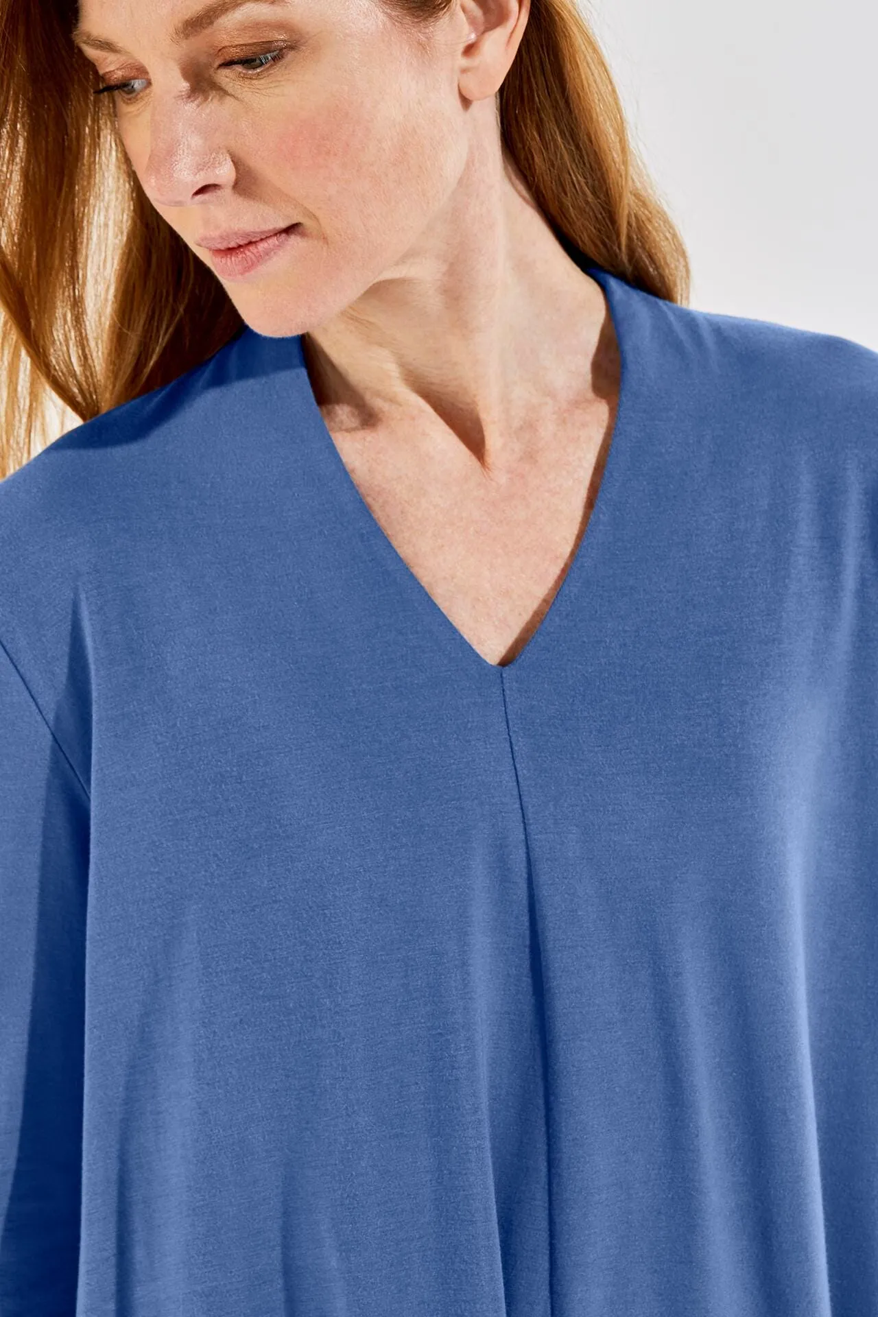 Women's Thera Tunic Top | Contemporary Blue